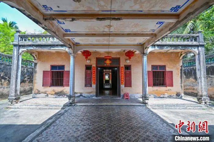 跟着中新网探访海南文昌老侨宅:古韵绵长留乡愁_王兆松_华侨_文化