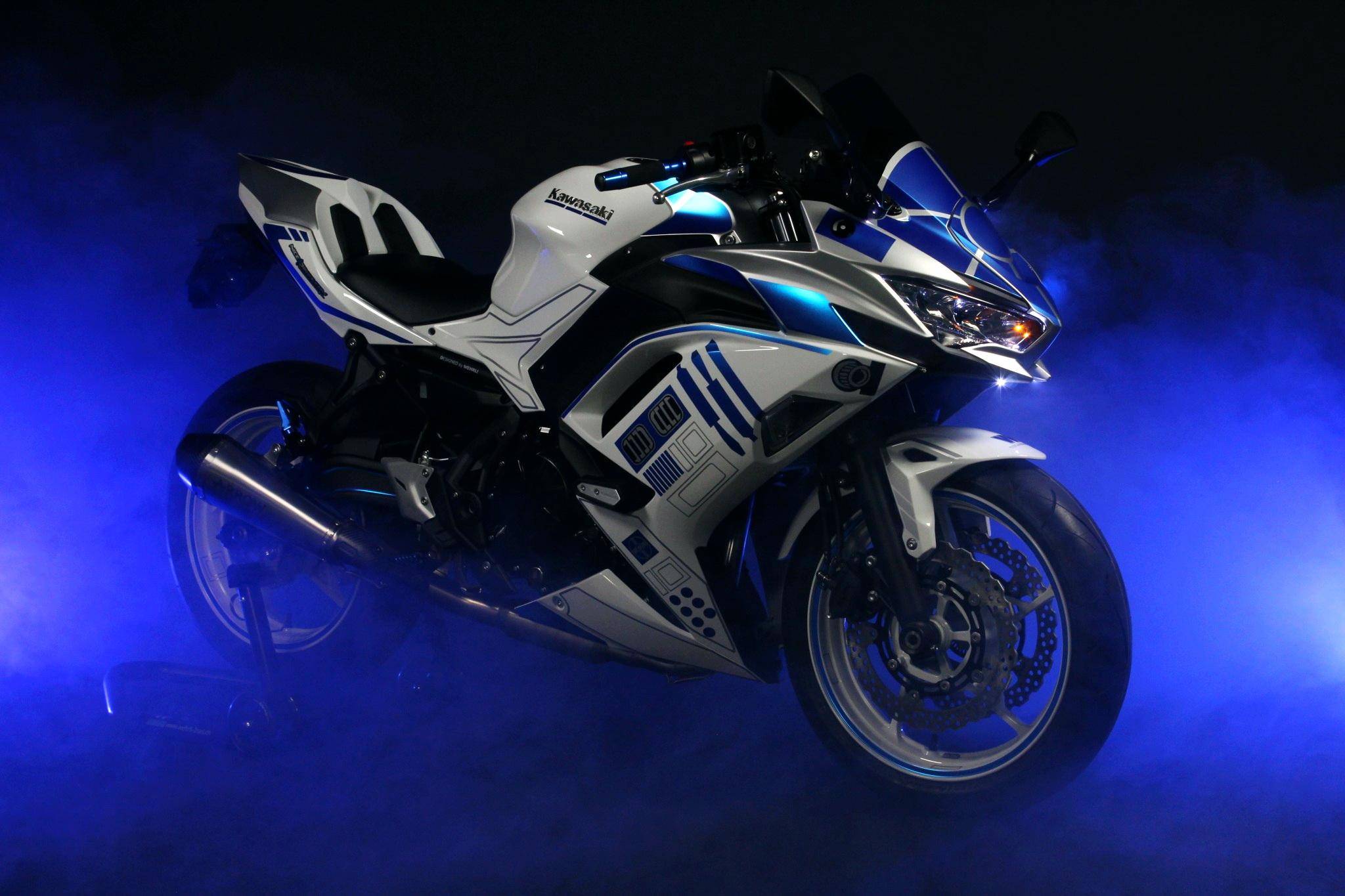 改装:色彩缤纷的 kawasaki 定制_搜狐汽车_搜狐网