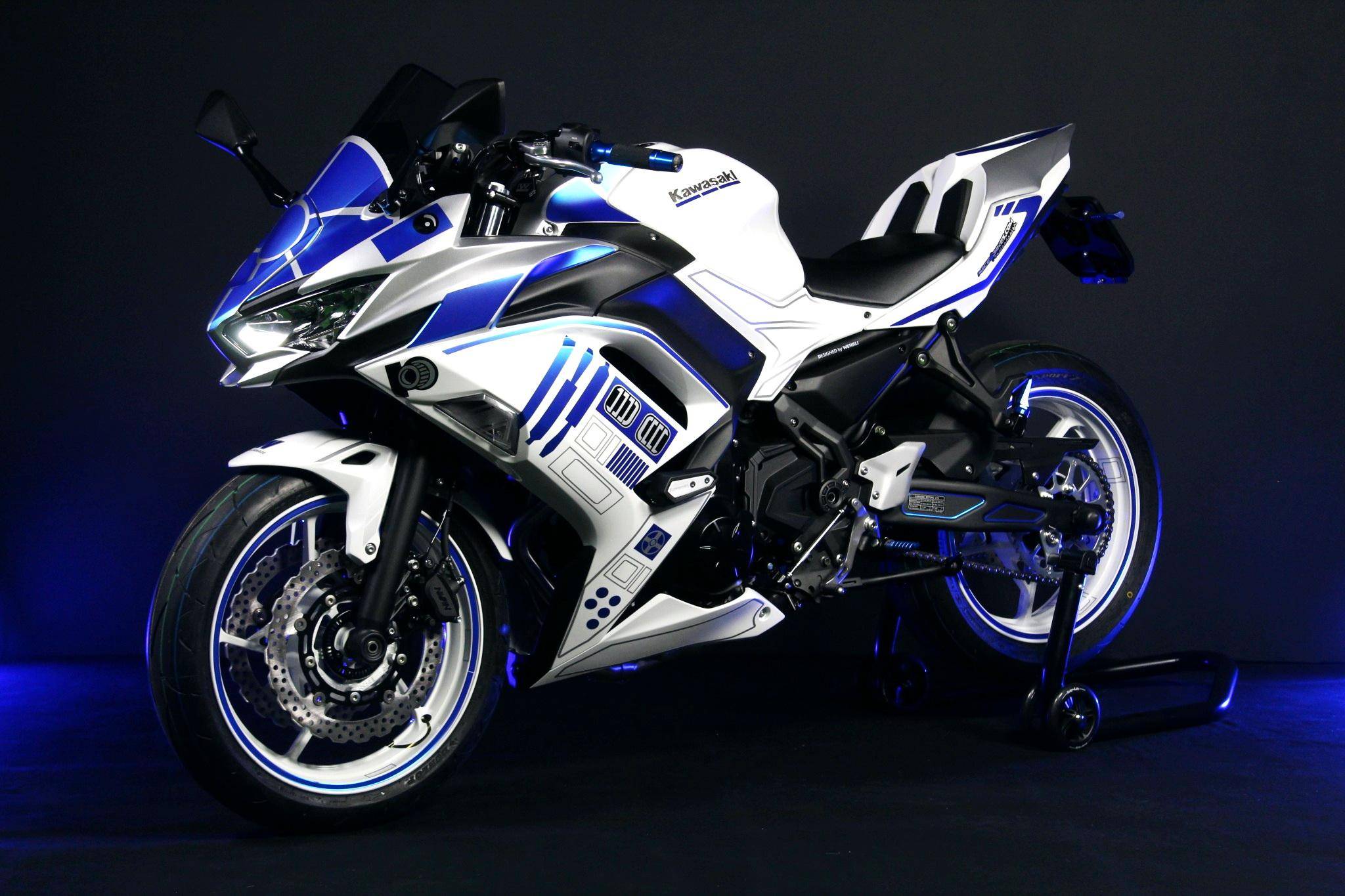 改装:色彩缤纷的 kawasaki 定制_搜狐汽车_搜狐网