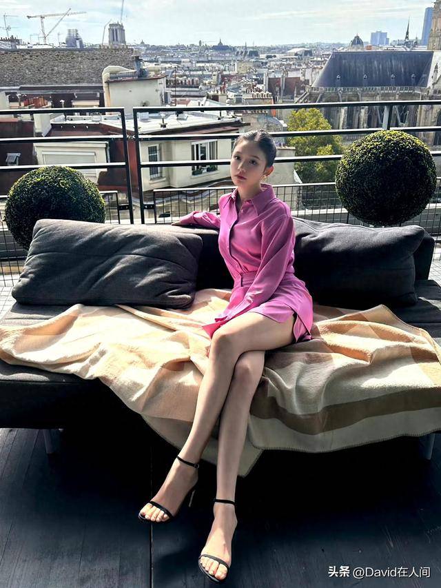 林允这腿有拉长效果吗