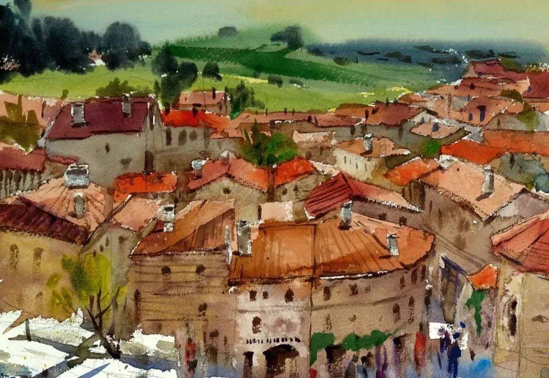 水彩"意象"不是一种风格_林绍灵_创作_宁波