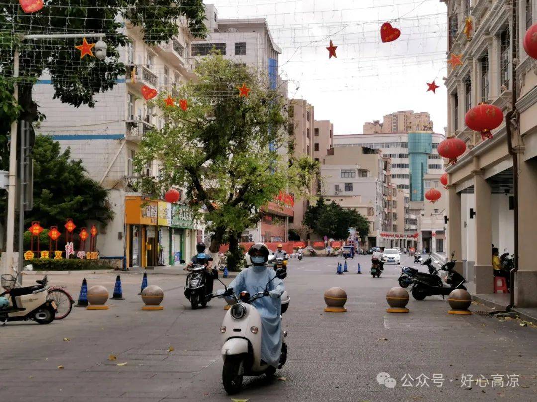 高州市区中山路步行街实施交通限行