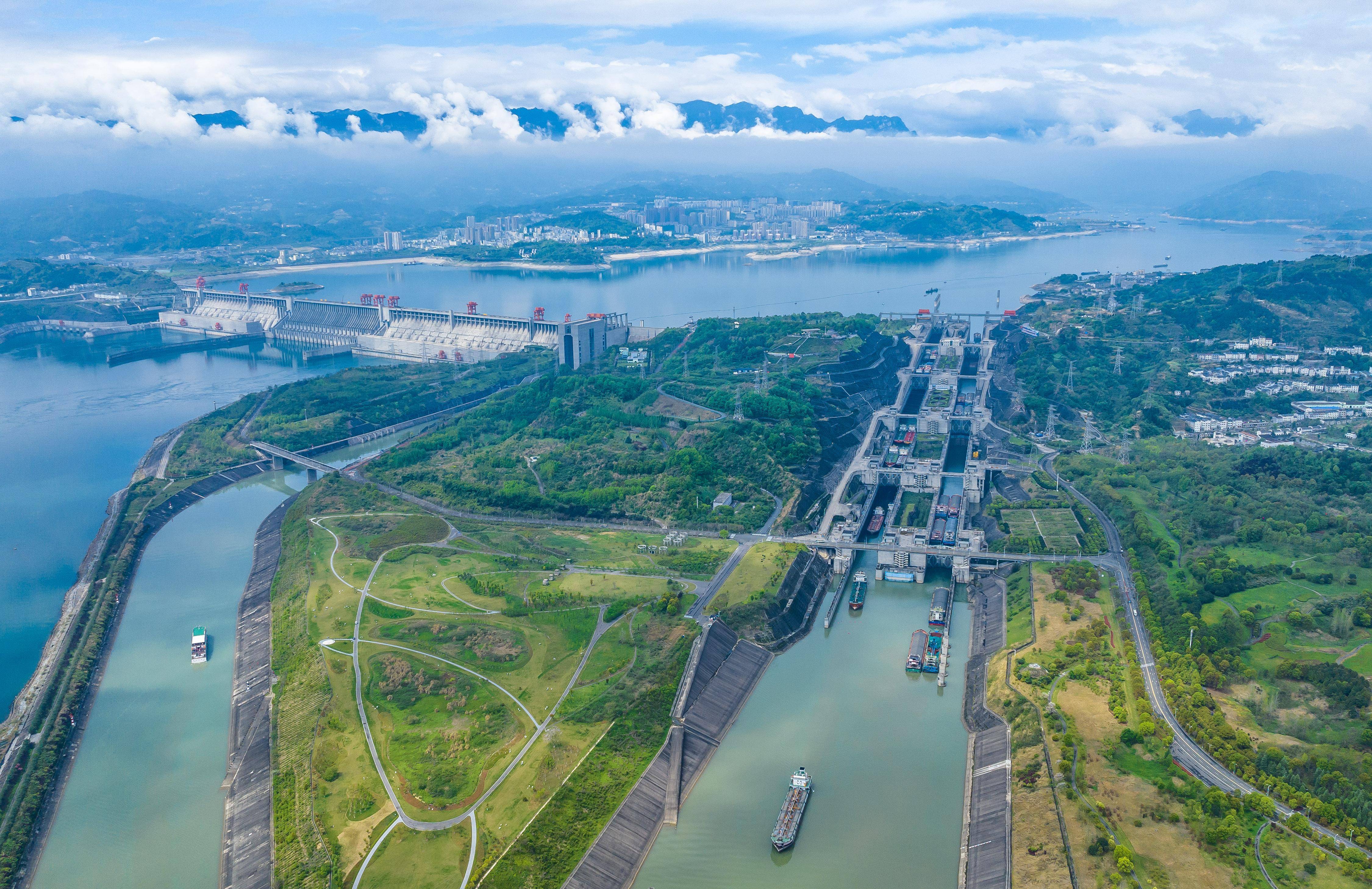 三峡北线船闸2024年计划性检修结束恢复通航