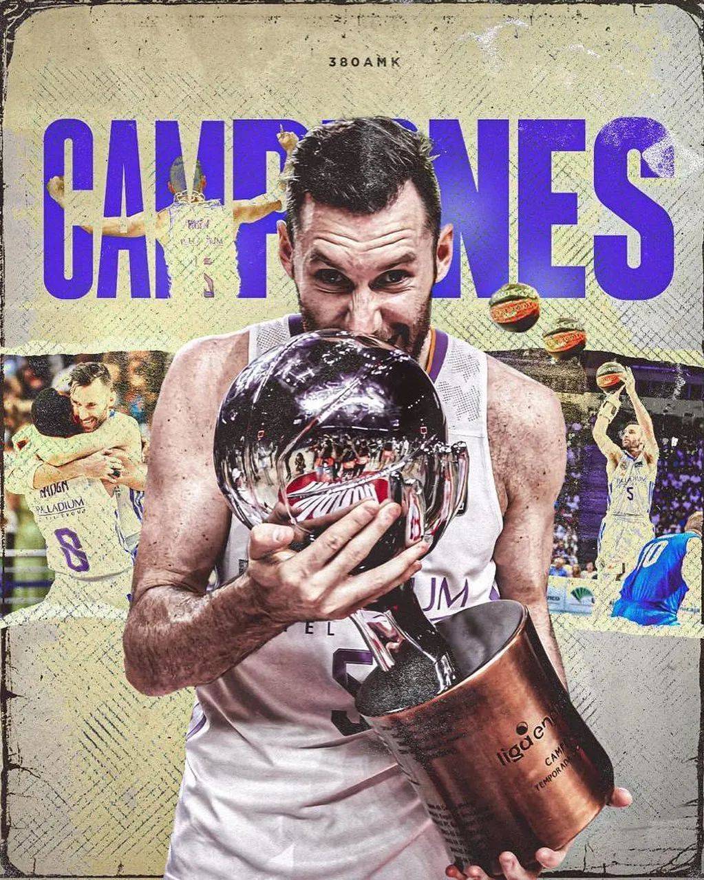 曾经共筑西班牙男篮荣光的队友,44岁的大加索尔第一时间更新了社媒,为