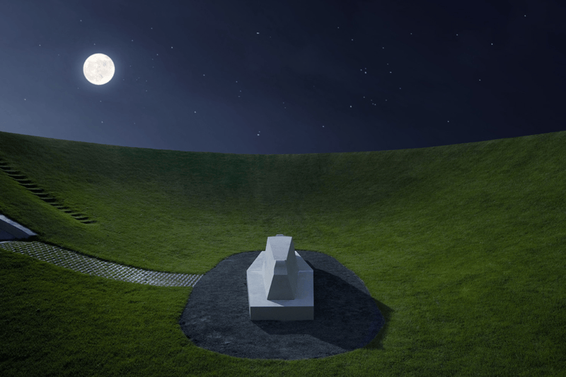 james turrellr-celestial vault詹姆斯·特瑞尔曾经是一名飞行时间