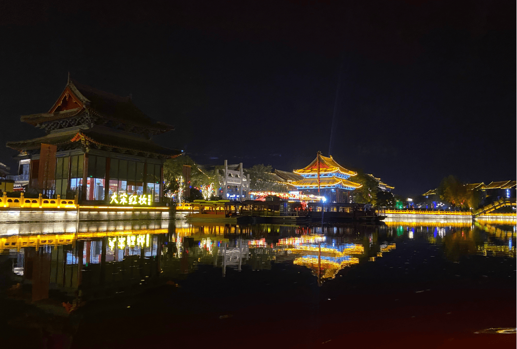 柘城夜景图片图片