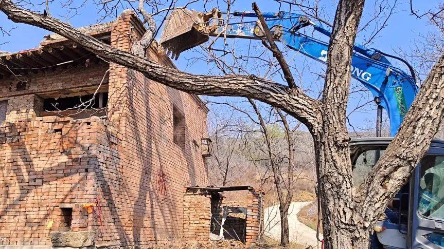 清徐这个村继续拆除中._采煤_北营村_工作