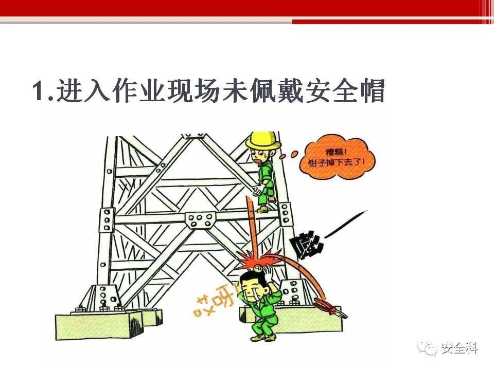 安全生产百错图,图文并茂