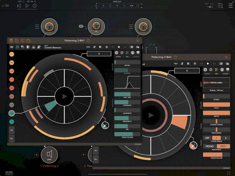 流行的免费鼓机ipad应用patterning3将支持auv3插件功能大幅提升