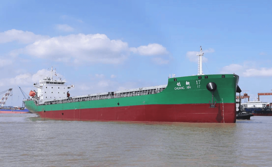 15500吨级lng双燃料近海散货船创新17轮交付