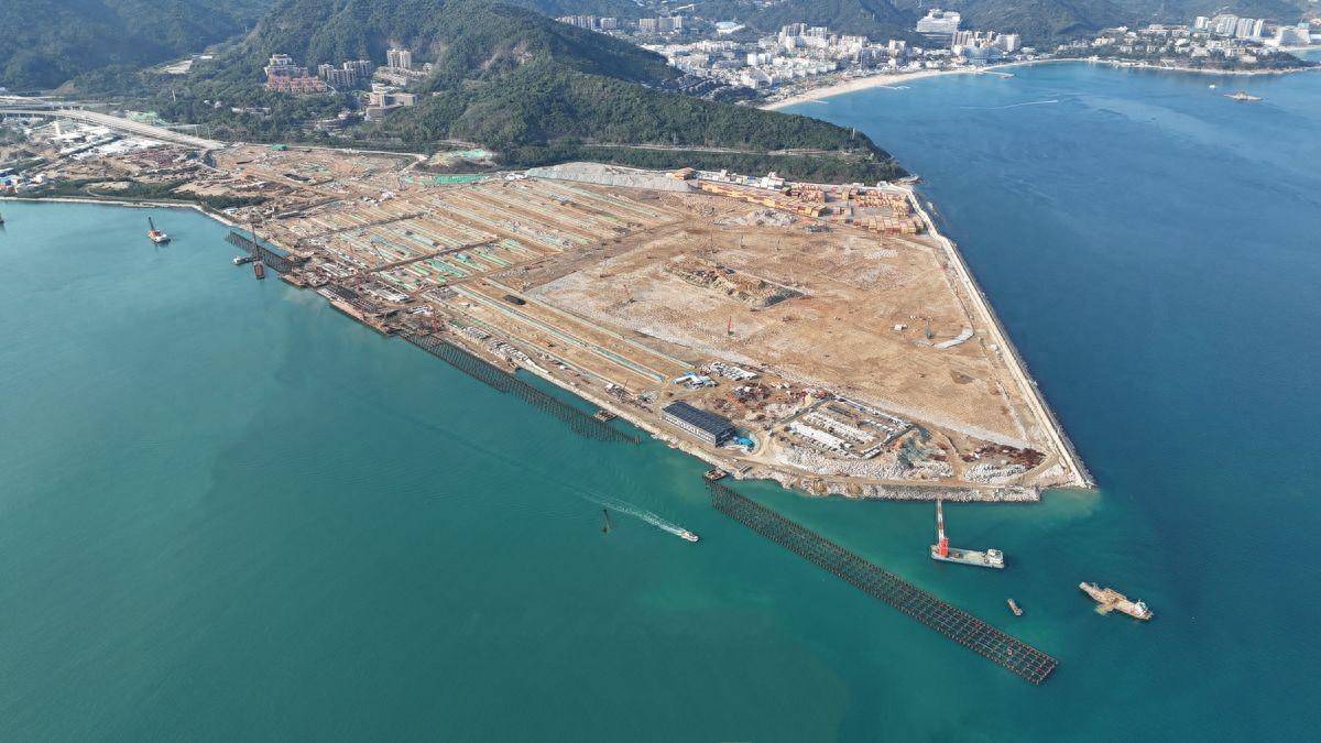 盐田东港一期工程项目建设如火如荼