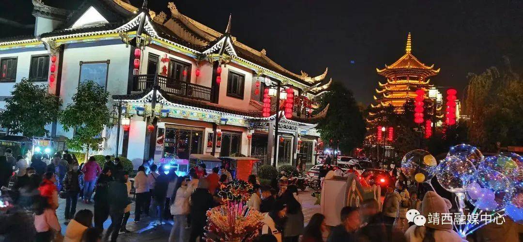 百色靖西锦绣古镇.图片来源:靖西融媒体中心贺州市黄姚古镇夜景.