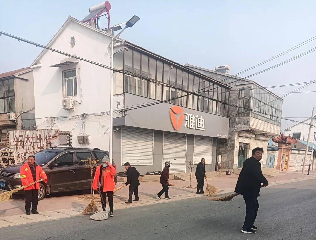 双争进行时千童镇开展全民清扫日系列活动一