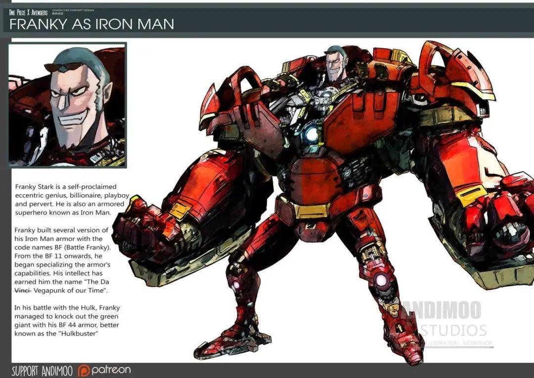 当海贼王遇到复仇者联盟会碰撞出怎样的火花