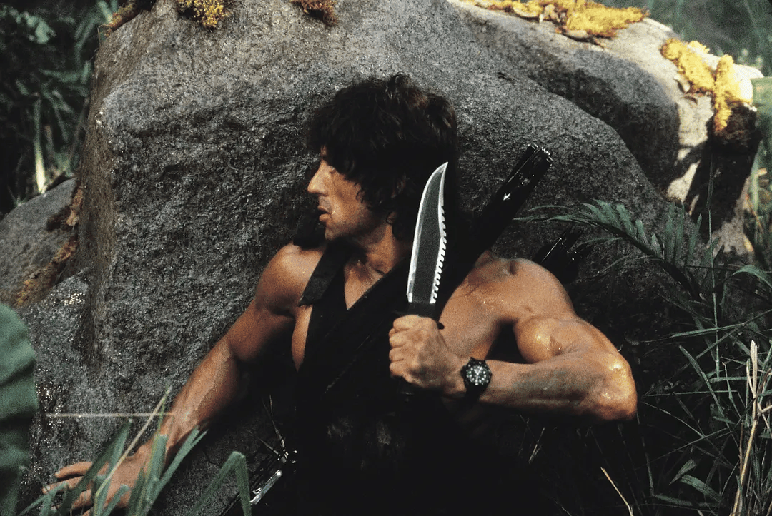 动作经典《第一滴血2/3》,伟大的作品的续集难题_兰博_体制_美国