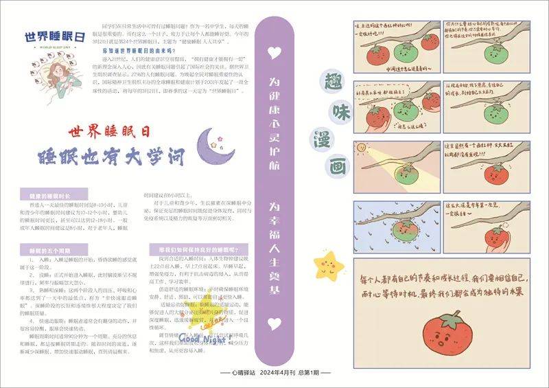 温江二中心晴驿站心理健康小报和大家见面啦