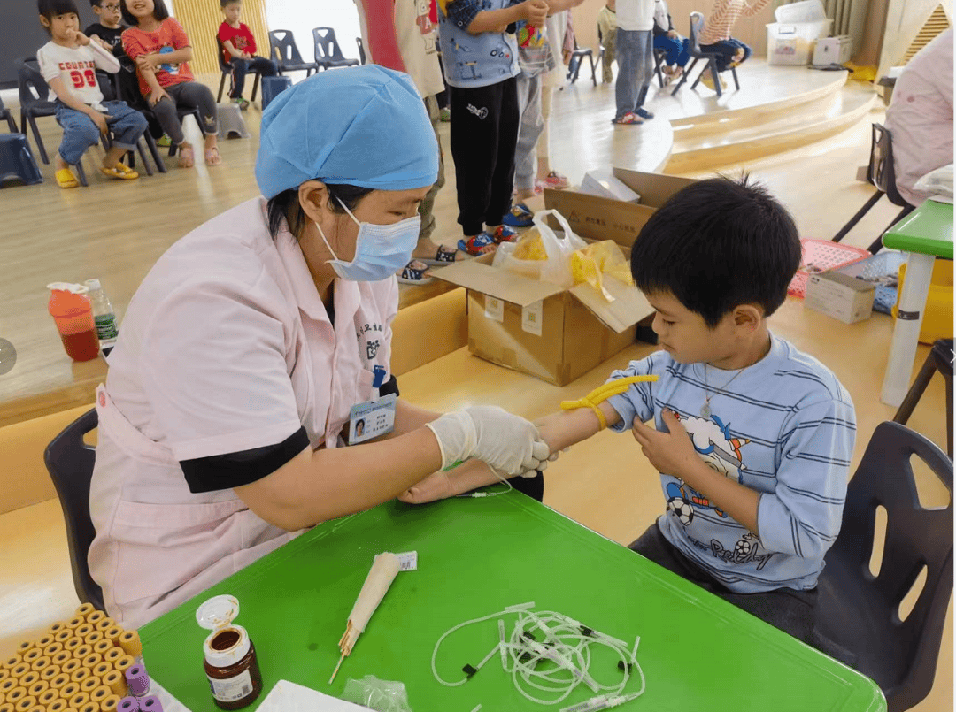 雅正幼活动呵护健康关注成长北滘镇雅正幼儿园开展2024年幼儿健康体检