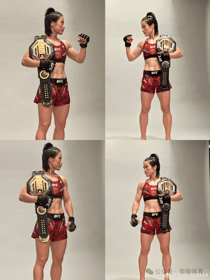 张伟丽晒晒定妆照显显比赛服