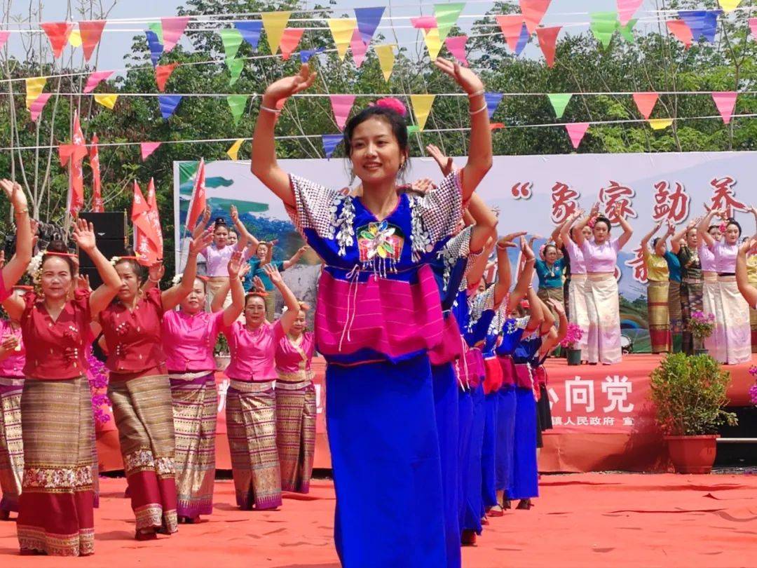 象往勐养共庆傣历1386年新年节