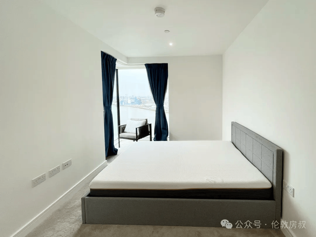 出租房源东伦敦摩登高层三室两卫公寓豪华景观看泰晤士河女王线就在