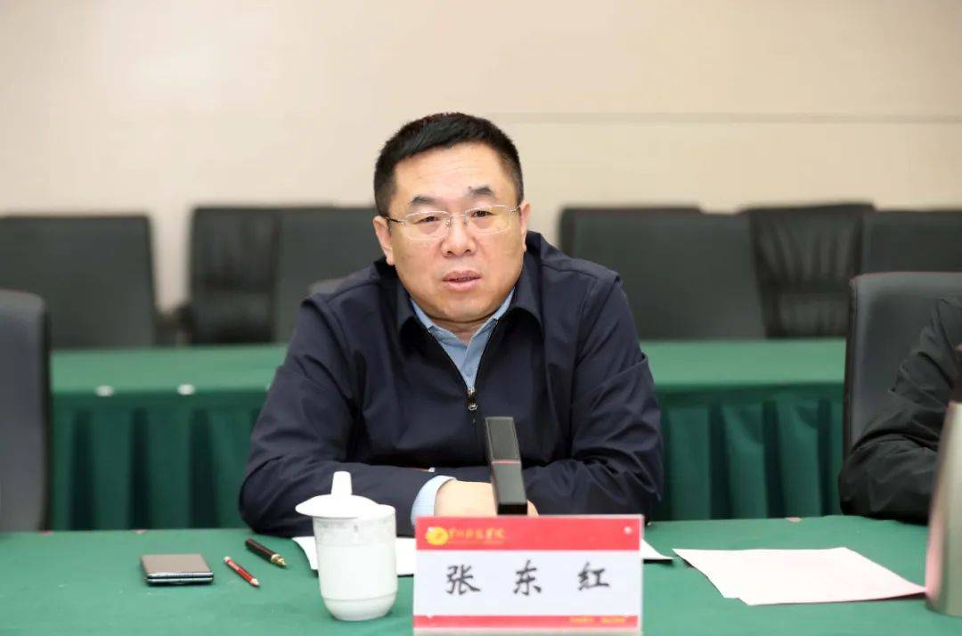 河南省人才集团董事长张东红一行来校座谈交流