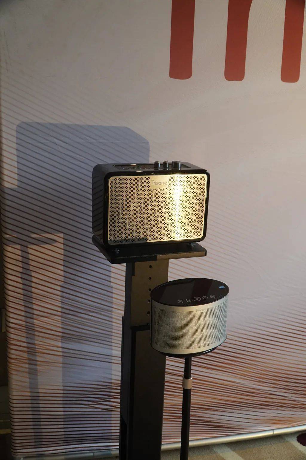 特维声trizone音响携蓝牙音箱t5b,tv8亮相展会.