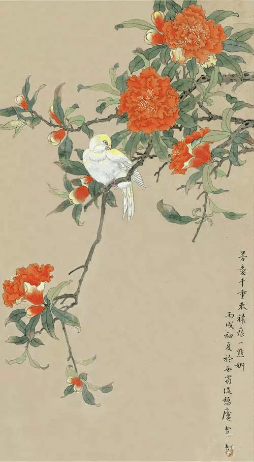 石青画家的作品图片图片