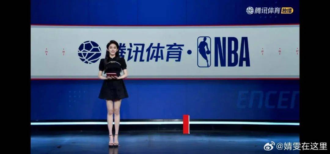 nba女主播这腿太长了