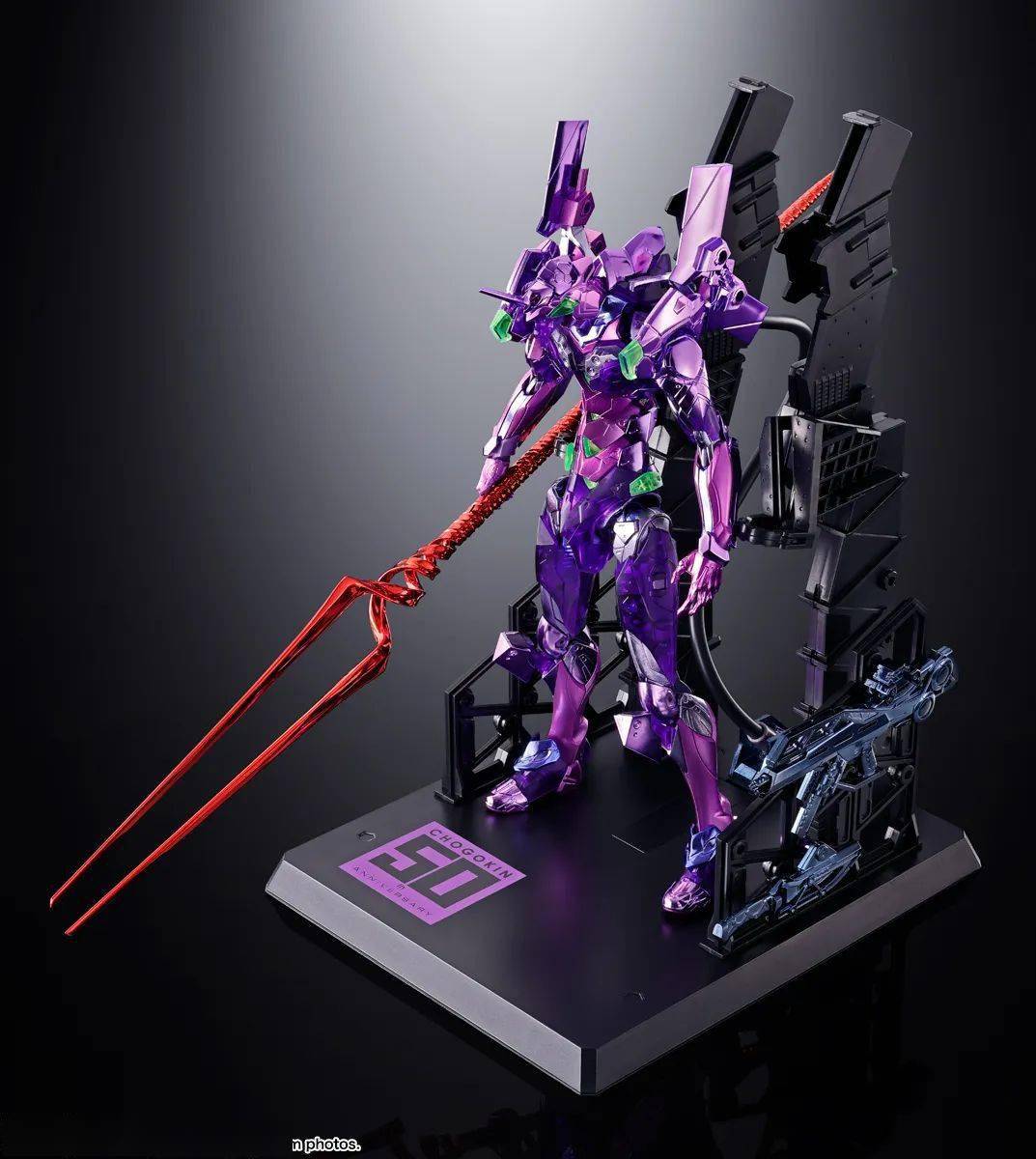 metal build 新世纪福音战士eva 初号机 超合金50周年限定,含税44000