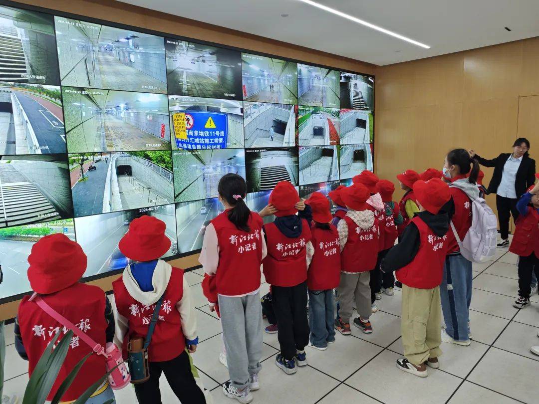 走进南京城建隧桥小记者们探索科技奥秘