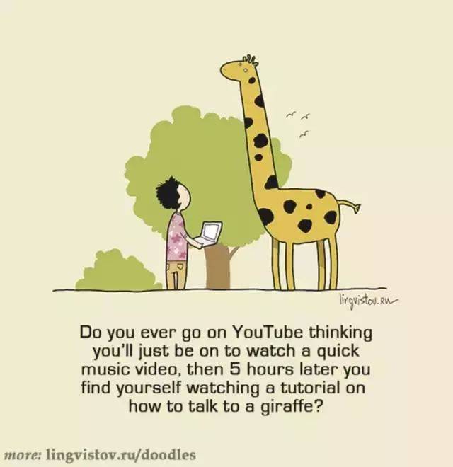 这组又萌又坏的英语漫画,火遍了朋友圈!