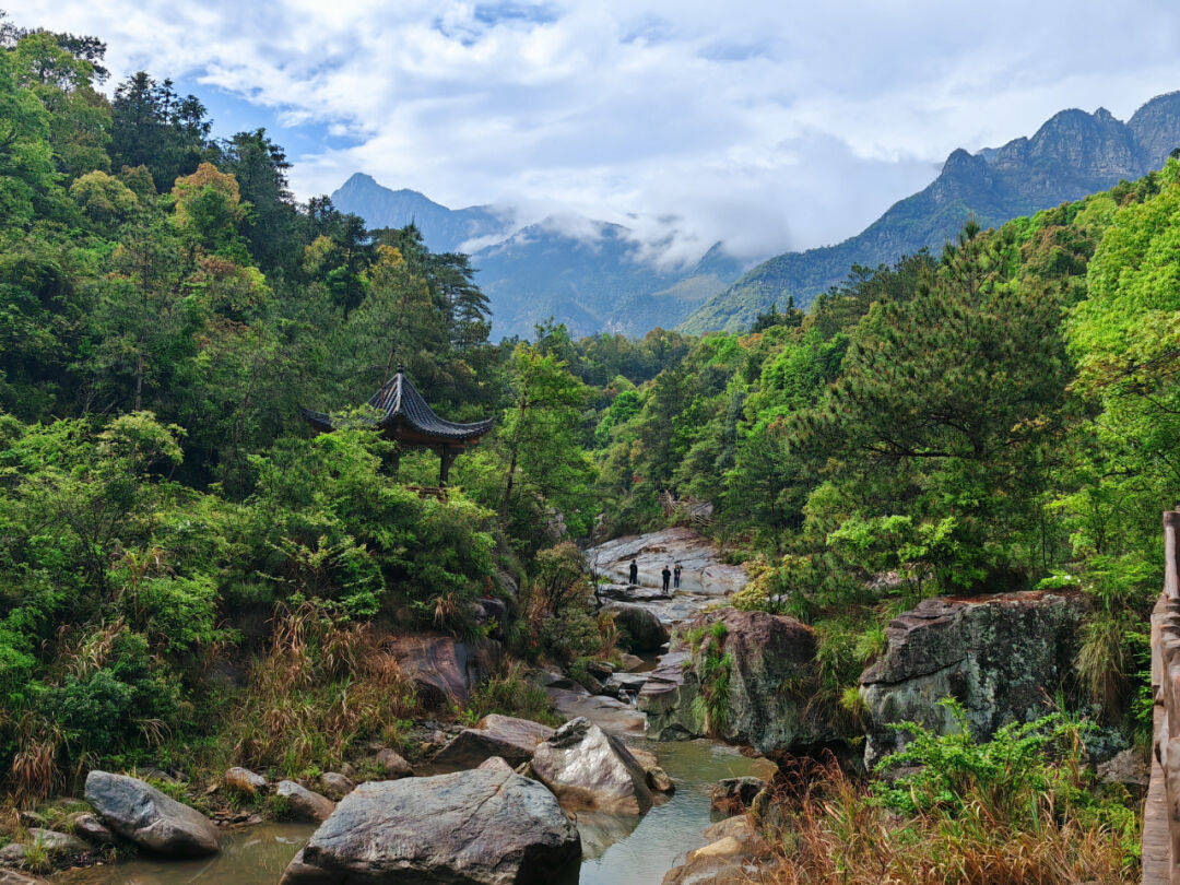 庐山观音桥景区图片