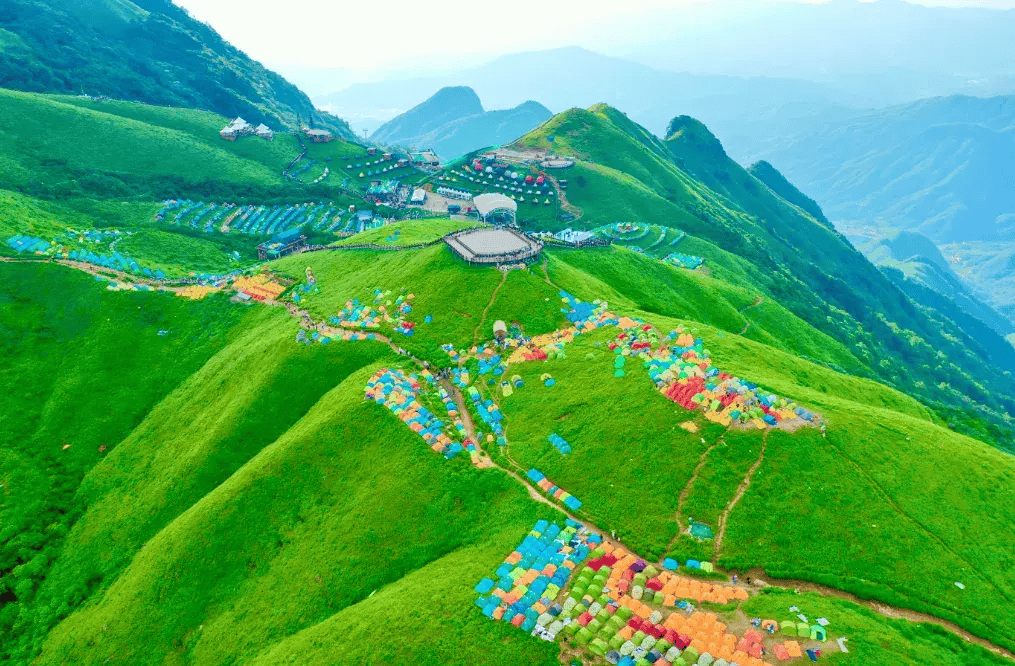 武功山景区图图片