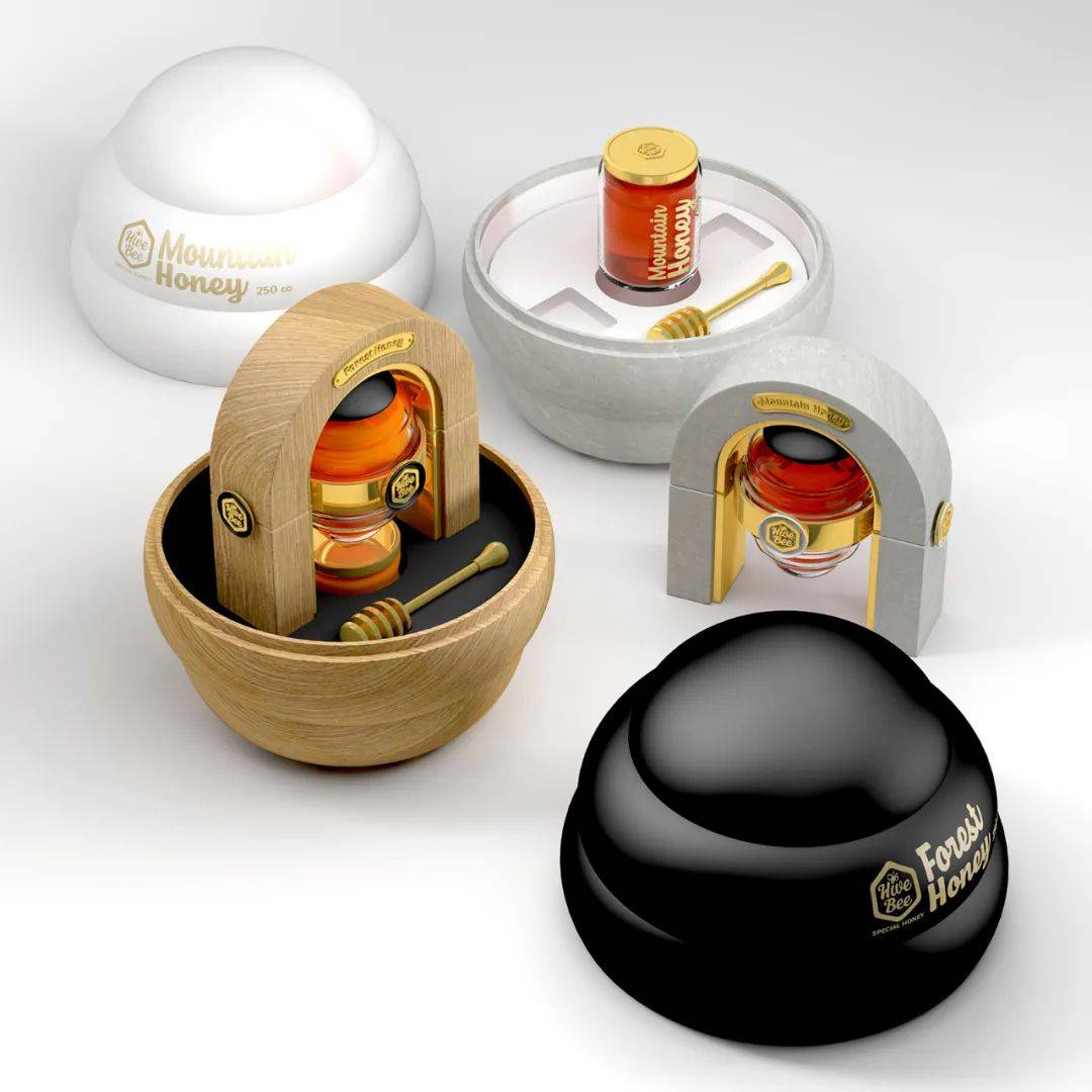 【视觉】蜂蜜产品包装设计