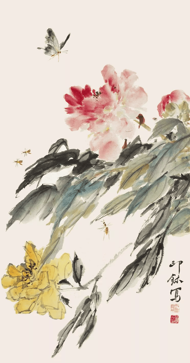 小写意牡丹芍药 太漂亮了!