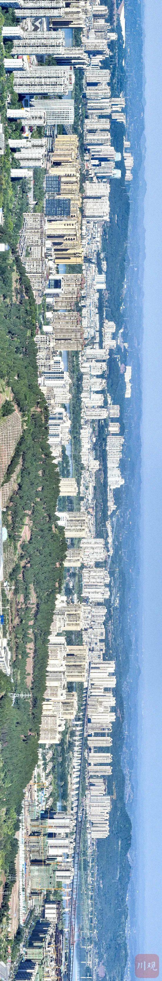 你见过遂宁城市全景吗?这里可见