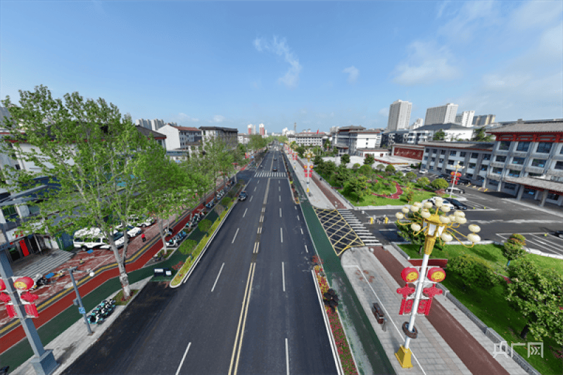 洛阳市孟津区以绿荫城让城市更宜居