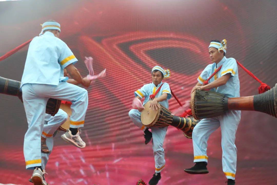 【千景之谷·花朝水悦】永平镇象脚鼓比赛震撼全场