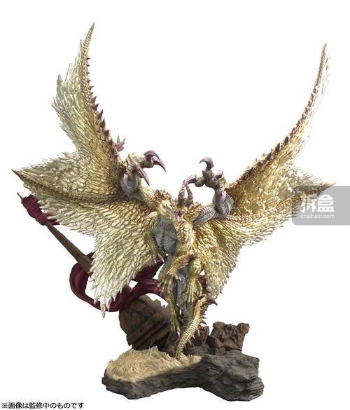 卡普空 figure builder 怪物猎人 崛起 曙光 天廻龙 再版手办