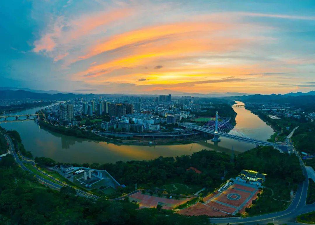雨过天晴,快来上杭汀江绿道景区踏春赏景透透气吧~_龙岩_福建省_朋友
