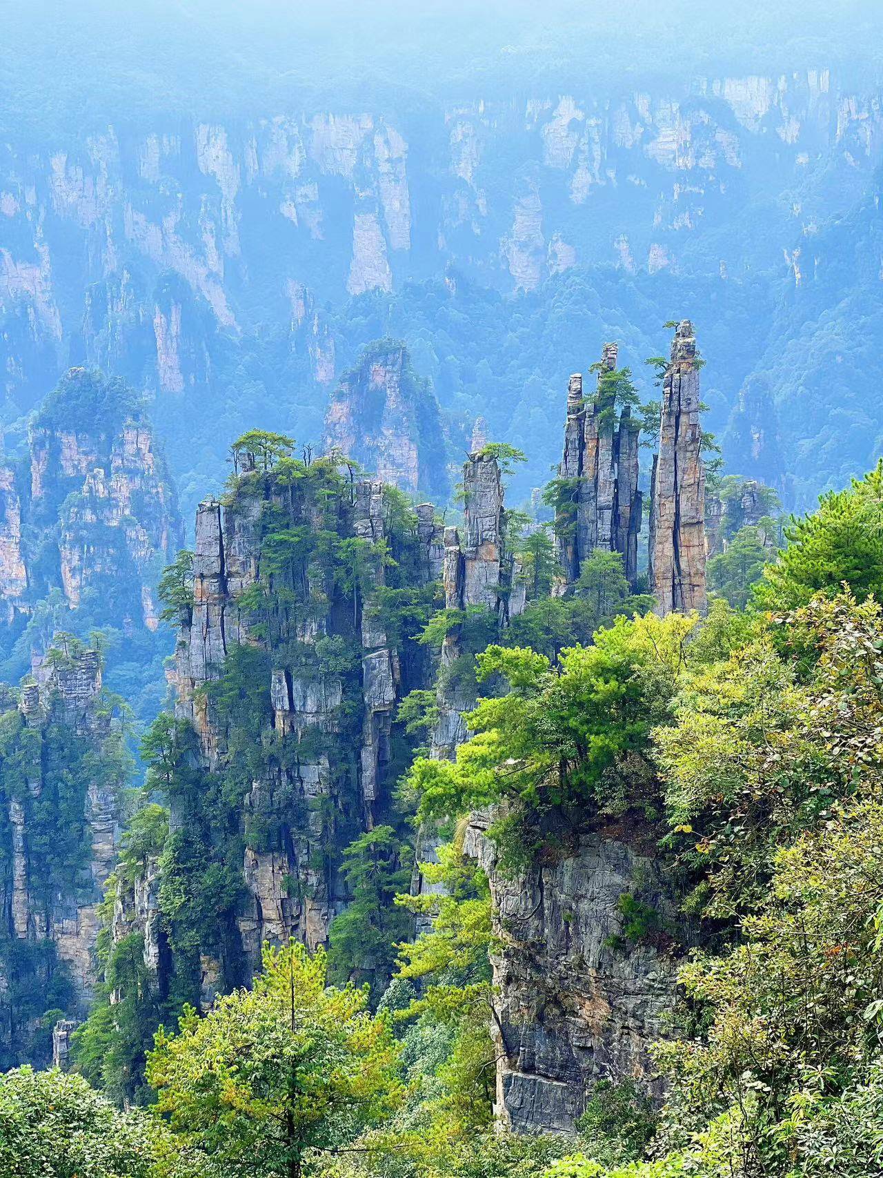 张家界风景图真实图片