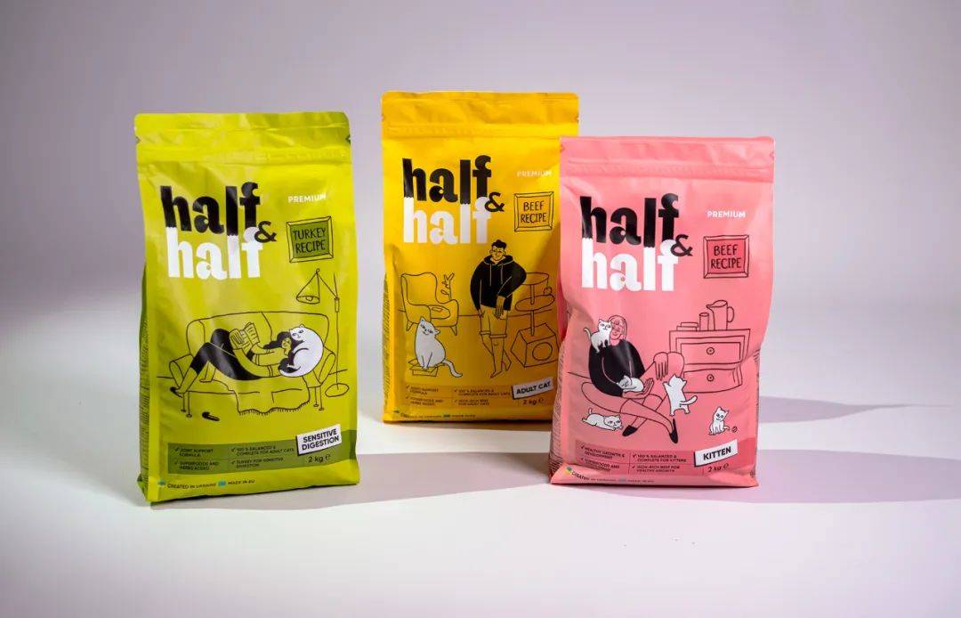 宠物粮食饲料包装设计电商微商参考37