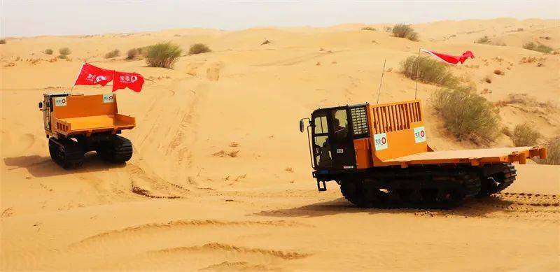 防沙治沙机械装备助力"三北"工程攻坚战