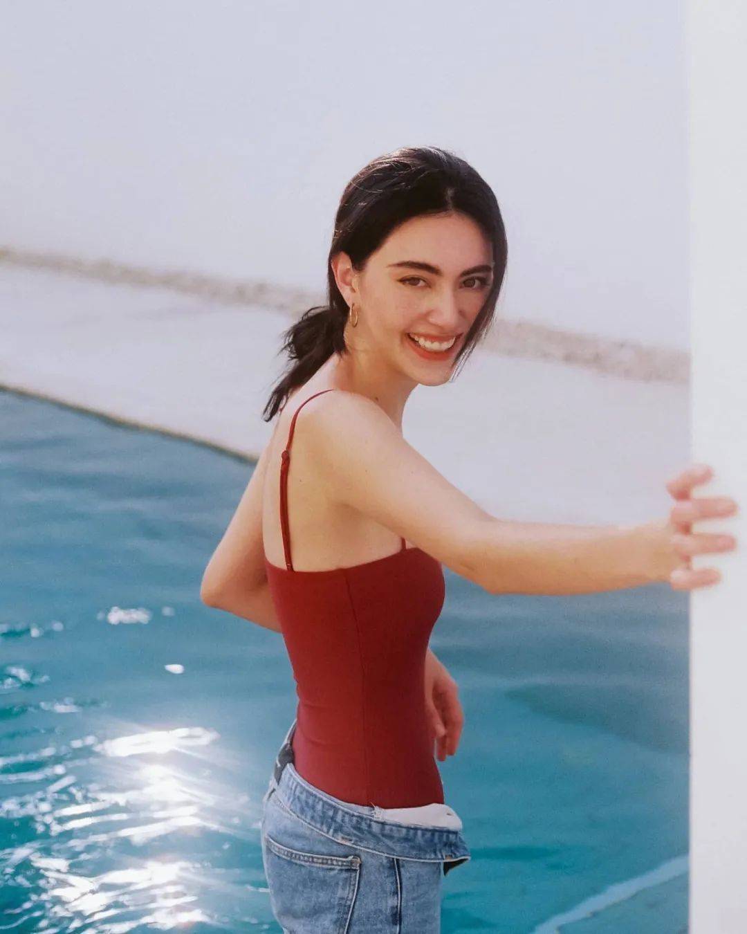 谁能不爱泰国神颜!大美人mai~_姐姐_胶片_时尚