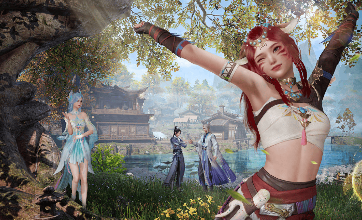 国风地图惊艳,帅哥美女量产,诛仙2才是掌管颜值的神吧?