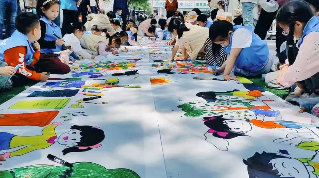 "童"心守护,绿色"童"行——赵县信誉楼团委开展世界地球日主题活动