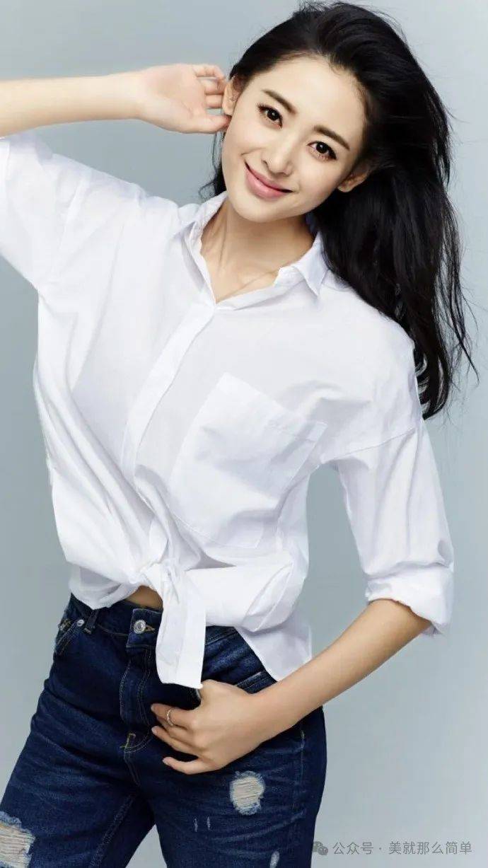 明星们的白衬衫穿搭