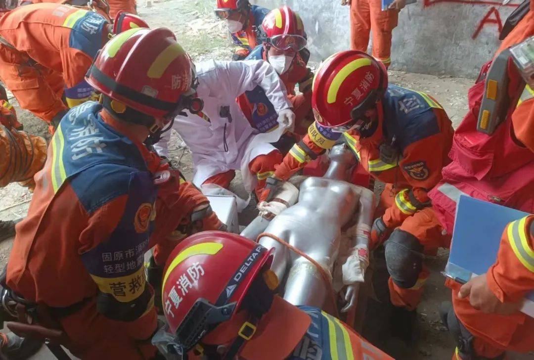 固原市消防救援支队圆满完成总队"砺刃贺兰山·2024"地震救援专业队
