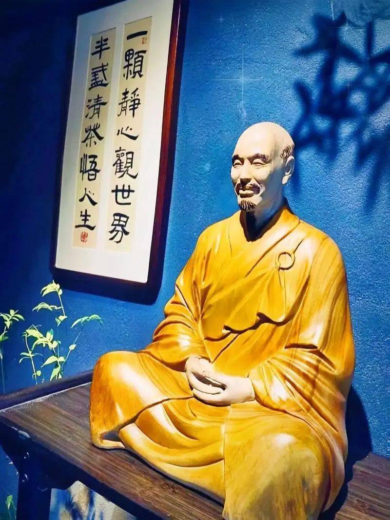 中国有名な 弘一法師 李叔同 芸術対聯《華厳・雲何修習佛功徳、猶如蓮華不著水 中国有名な 弘一法師 李叔同 芸術対聯《華厳・雲何修習佛功徳