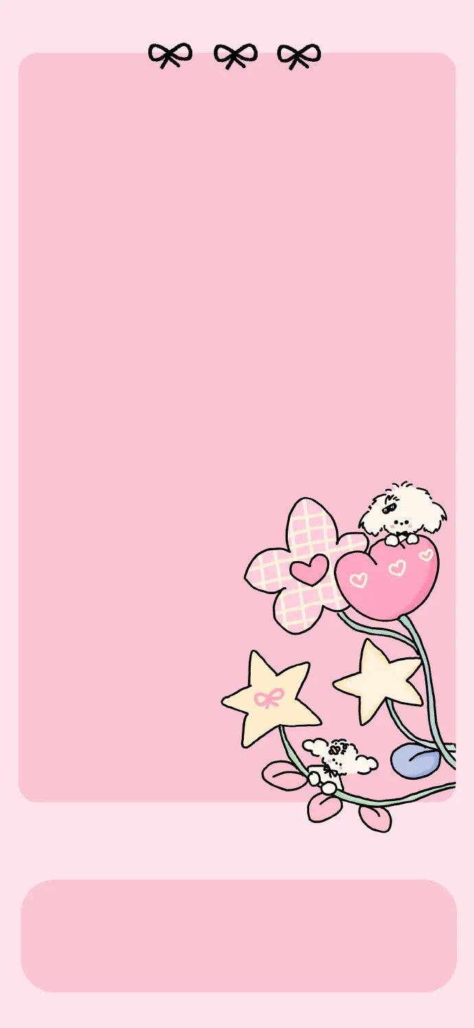 可爱 锁屏 主屏 套图手机壁纸